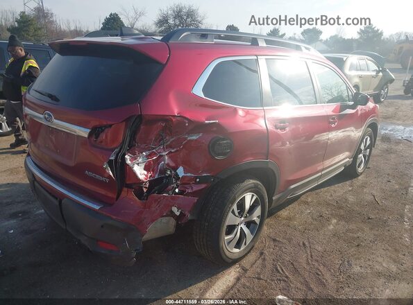 4S4WMACD5K3476860 2019 SUBARU ASCENT Red Задня права чверть