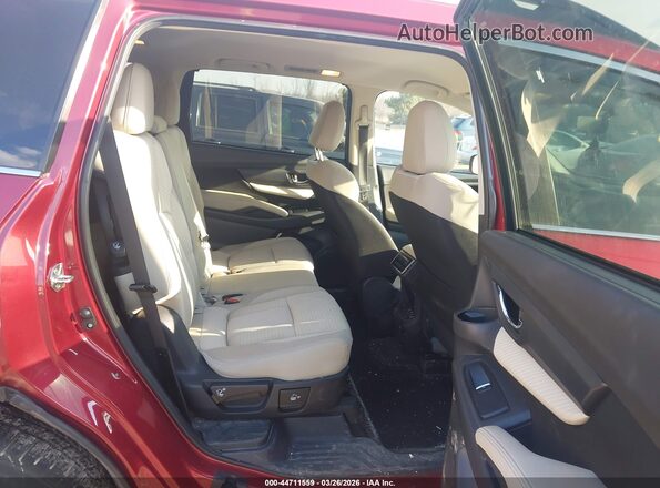 4S4WMACD5K3476860 2019 SUBARU ASCENT Red Вид наклейки з VIN-кодом