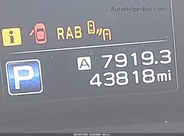 4S4WMACD5K3476860 2019 SUBARU ASCENT Red 