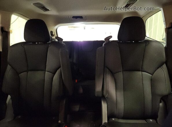 4S4WMADD0S3412000 2025 SUBARU ASCENT Red უკანა სავარძლების ხედი