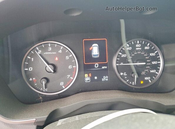 4S4WMADD6S3418612 2025 SUBARU ASCENT Серебряный Вид щитка приборов