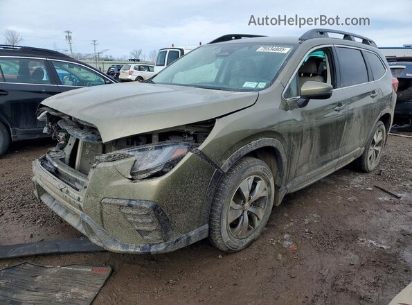 4S4WMAED1P3455282 2023 SUBARU ASCENT Зеленый Передняя левая четверть