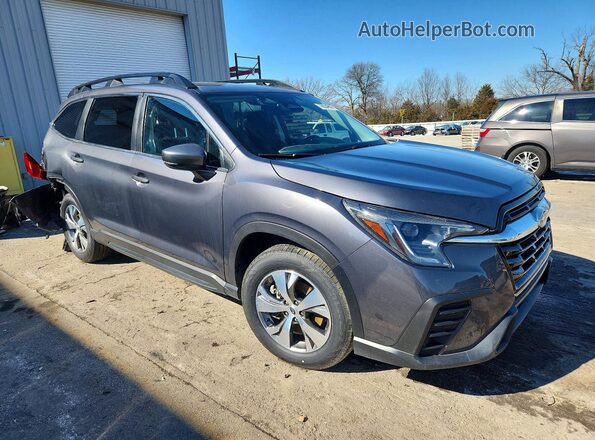 4S4WMAEDXR3414121 2024 SUBARU ASCENT Угольный Передняя правая четверть