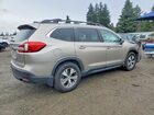 2019 Subaru Ascent Premium Beige vin: 4S4WMAFD5K3475560