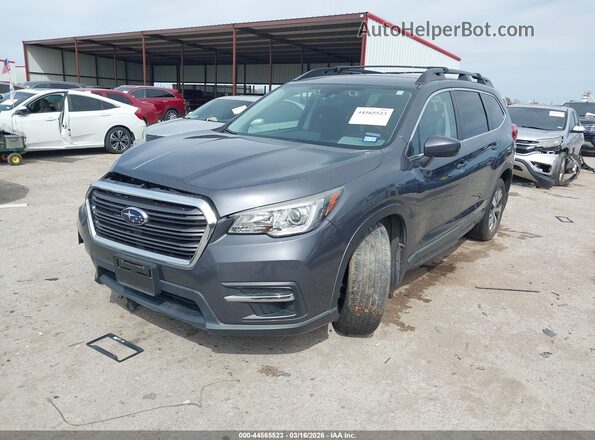 4S4WMAFD6K3427985 2019 SUBARU ASCENT Серый Передняя левая четверть
