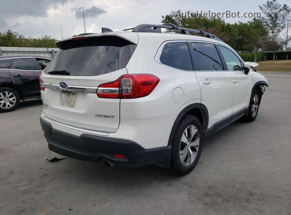 4S4WMAFD8K3428488 2019 SUBARU ASCENT White Przód prawy