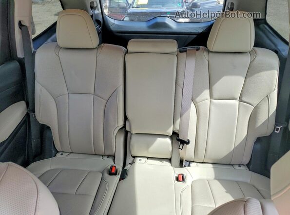 4S4WMALD3K3447146 2019 SUBARU ASCENT Black Вид задніх сидінь