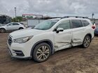 2020 Subaru Ascent Limited White vin: 4S4WMAMD6L3411354