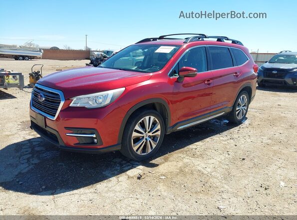 4S4WMAMD9M3446908 2021 SUBARU ASCENT Темно-бордовый Передняя левая четверть