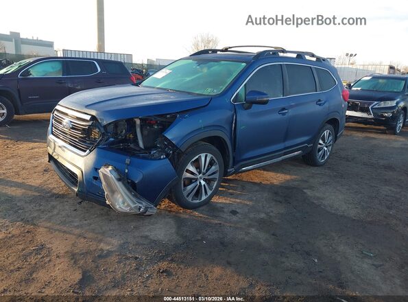 4S4WMAPD3K3457055 2019 SUBARU ASCENT Blue Передня ліва чверть