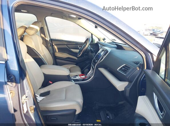 4S4WMAPD3K3457055 2019 SUBARU ASCENT Blue Вид салону спереду