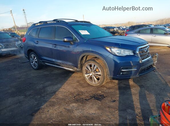 4S4WMAPD3K3457055 2019 SUBARU ASCENT Blue Передня права чверть