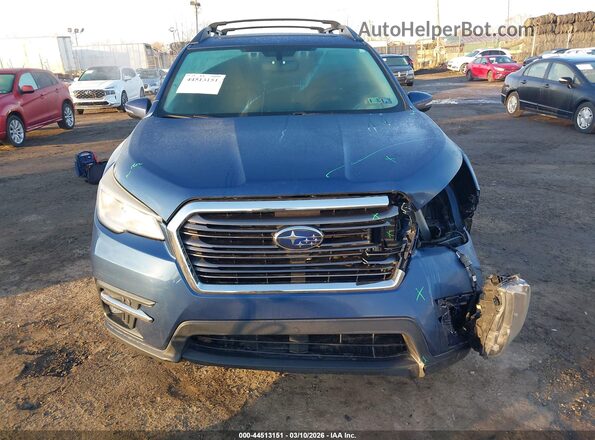 4S4WMAPD3K3457055 2019 SUBARU ASCENT Blue Вид задньої частини салону