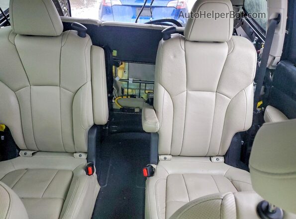 4S4WMAPDXM3473143 2021 SUBARU ASCENT Black უკანა სავარძლების ხედი