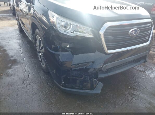 4S4WMARD1K3422124 2019 SUBARU ASCENT Черный Вид спереди