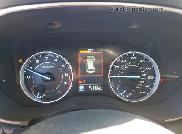 4S4WMARDXN3432722 2022 SUBARU ASCENT Green Widok zestawu wskaźników