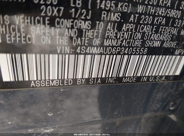 4S4WMAUD6P3405558 2023 SUBARU ASCENT Blue Widok komory silnika