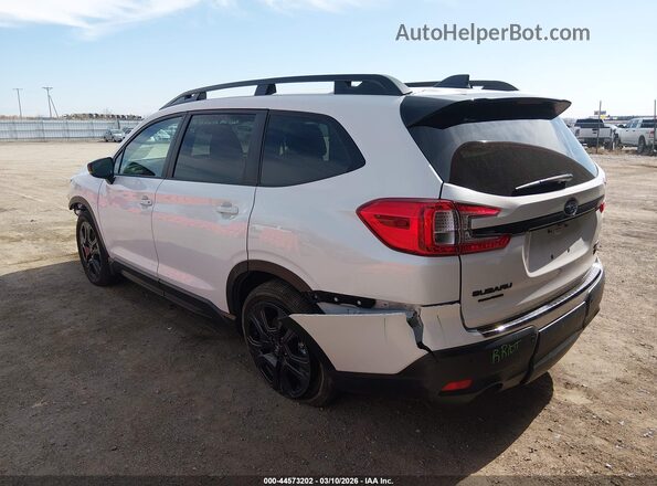 4S4WMAWD7S3429051 2025 SUBARU ASCENT Белый Задняя левая четверть