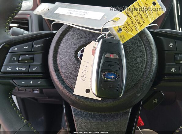 4S4WMAWD7S3429051 2025 SUBARU ASCENT Белый Вид панели приборов
