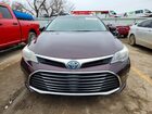 2016 Toyota Avalon Hybrid Limited Темно-бордовый vin: 4T1BD1EB3GU053030