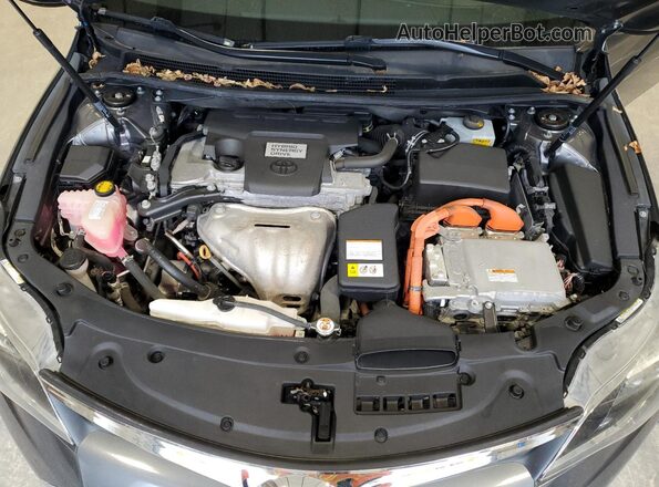 4T1BD1EB3GU057076 2016 TOYOTA AVALON Gray Rear interior view