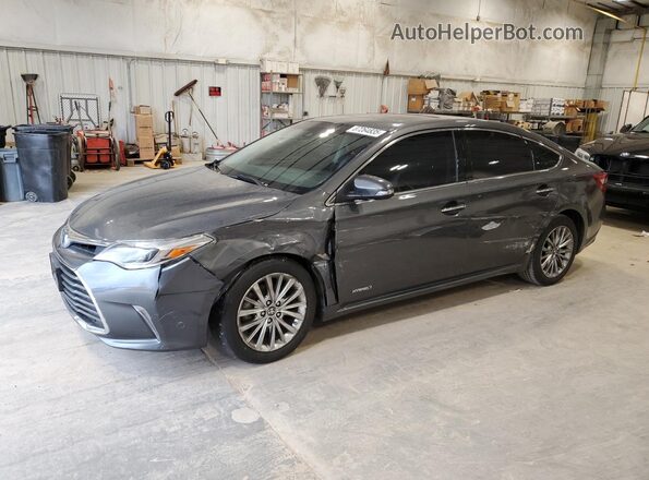 4T1BD1EB3GU057076 2016 TOYOTA AVALON Gray Front left
