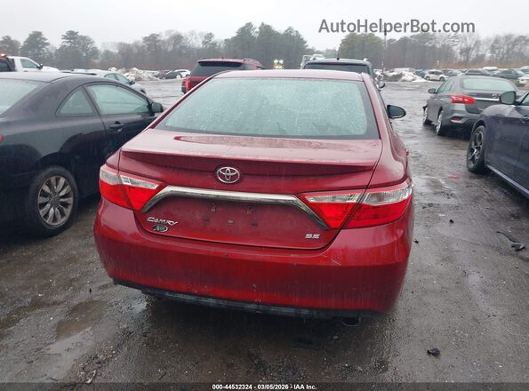 4T1BF1FK0HU677796 2017 TOYOTA CAMRY Красный 