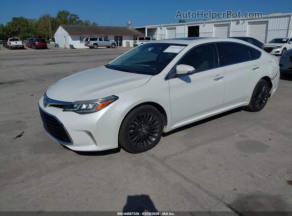 4T1BK1EB0GU193848 2016 TOYOTA AVALON White Առջևի ձախ երեք քառորդ տեսարան