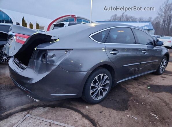 4T1BK1EB0JU265641 2018 TOYOTA AVALON Серый Задняя правая четверть