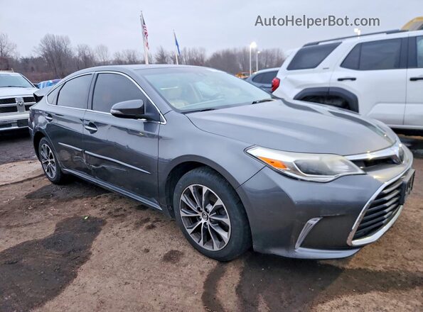 4T1BK1EB0JU265641 2018 TOYOTA AVALON Серый Передняя правая четверть