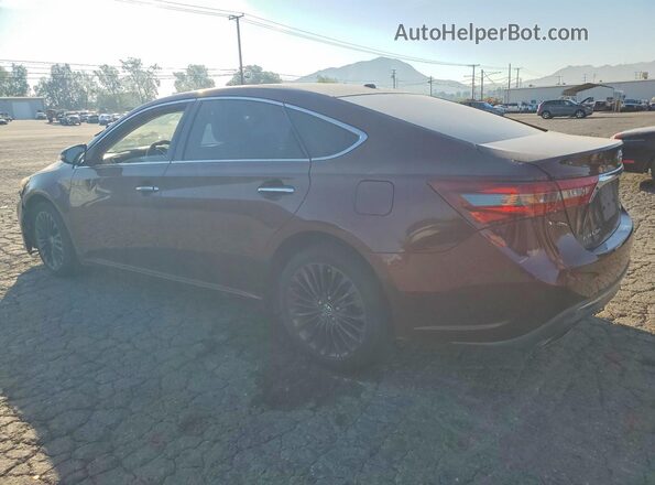 4T1BK1EB3GU195206 2016 TOYOTA AVALON Красный Задняя левая четверть