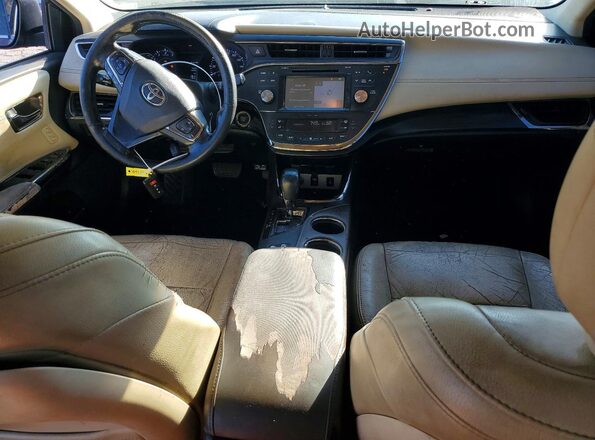 4T1BK1EB3GU195206 2016 TOYOTA AVALON Красный Вид панели приборов