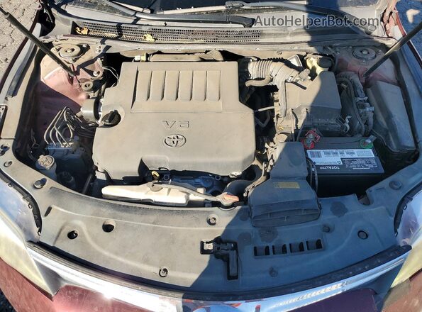 4T1BK1EB3GU195206 2016 TOYOTA AVALON Красный Вид задней части салона