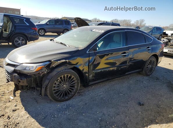 4T1BK1EB7JU276930 2018 TOYOTA AVALON Black Przód lewy