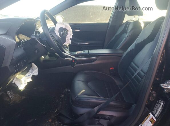 4T1BZ1FB2KU022148 2019 TOYOTA AVALON Черный Вид салона спереди