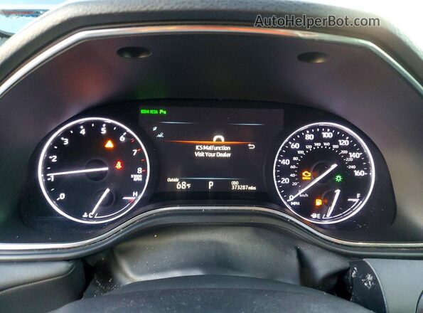 4T1BZ1FB2KU031416 2019 TOYOTA AVALON Угольный Вид щитка приборов