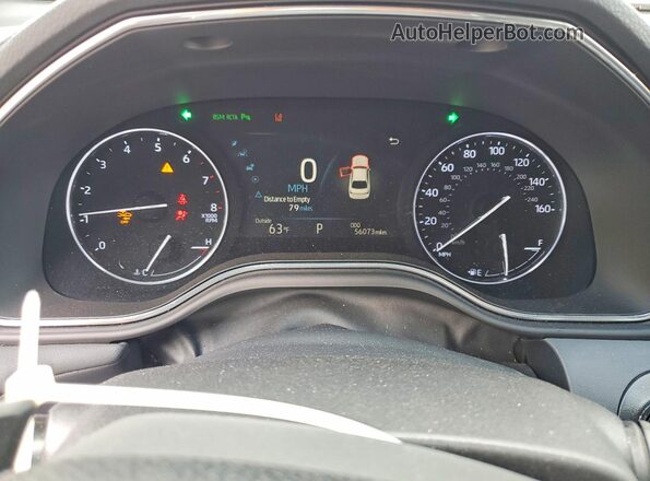 4T1BZ1FB8KU010036 2019 TOYOTA AVALON Темно-бордовый Вид щитка приборов