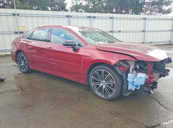 4T1BZ1FB8KU010036 2019 TOYOTA AVALON Темно-бордовый Передняя правая четверть