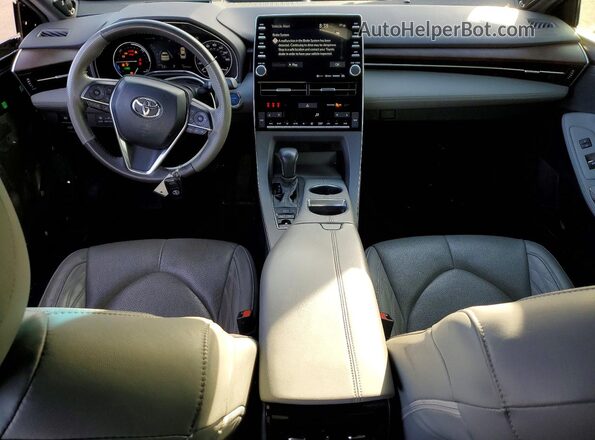 4T1DA1AB2MU010558 2021 TOYOTA AVALON Черный Вид панели приборов