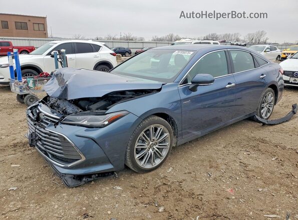 4T1DA1AB6MU004908 2021 TOYOTA AVALON Blue Vista tres cuartos delantera izquierda