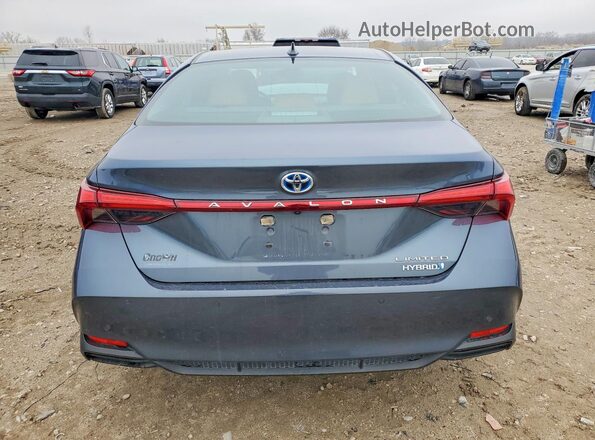 4T1DA1AB6MU004908 2021 TOYOTA AVALON Blue Vista trasera
