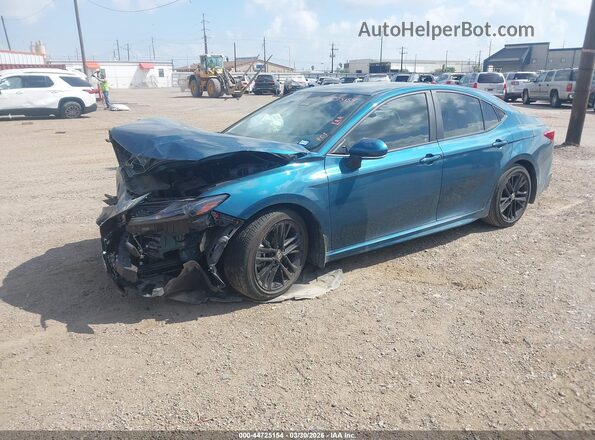 4T1DAACK5SU183405 2025 TOYOTA CAMRY Синий Передняя левая четверть