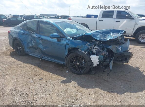 4T1DAACK5SU183405 2025 TOYOTA CAMRY Синий Передняя правая четверть