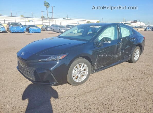4T1DAACK5SU557740 2025 TOYOTA LE Black Vista tres cuartos delantera izquierda