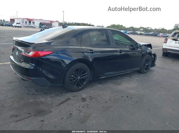 4T1DAACK6SU550456 2025 TOYOTA CAMRY Black Tył prawy