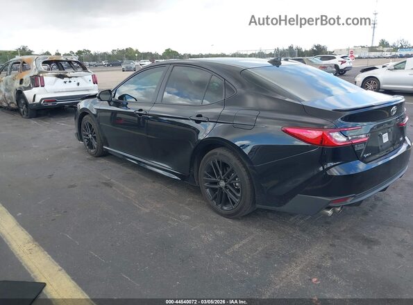 4T1DAACK6SU550456 2025 TOYOTA CAMRY Black Tył lewy