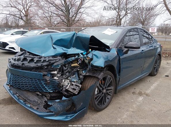 4T1DAACK6TU238218 2026 TOYOTA CAMRY Light Blue Передня ліва чверть