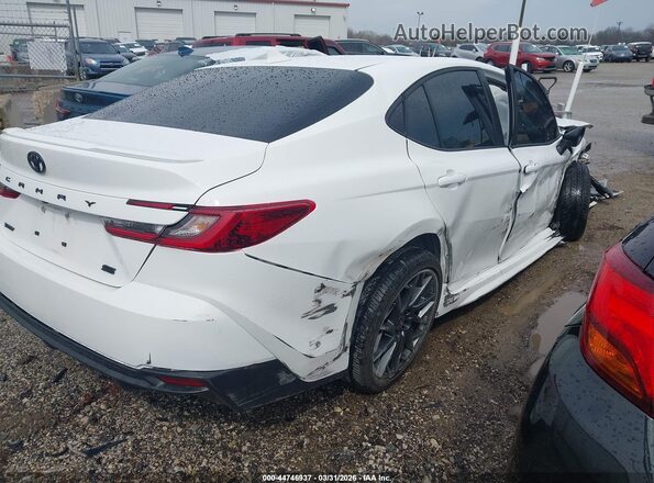 4T1DAACK7TU650955 2026 TOYOTA CAMRY Белый Задняя правая четверть