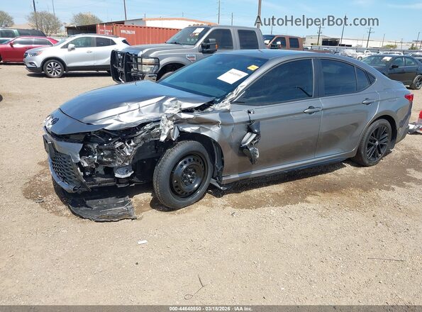 4T1DAACK7TU680814 2026 TOYOTA CAMRY Gray წინა მარცხენა ხედი სამი მეოთხედიდან