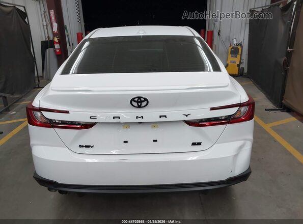 4T1DAACK8SU648176 2025 TOYOTA CAMRY Белый 